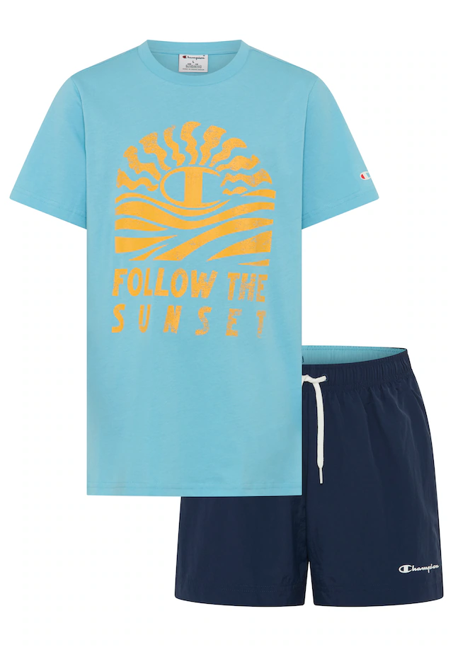 Champion T-Shirt & Shorts »Kids' Beach Set« 2 sportliche T-Shirt & Shorts, mit Innenslip aus Polyester