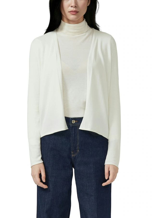 s.Oliver Cardigan ohne Verschluss und mit V-Ausschnitt