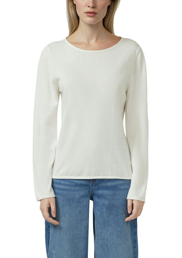 s.Oliver Strickpullover mit U-Boot-Ausschnitt