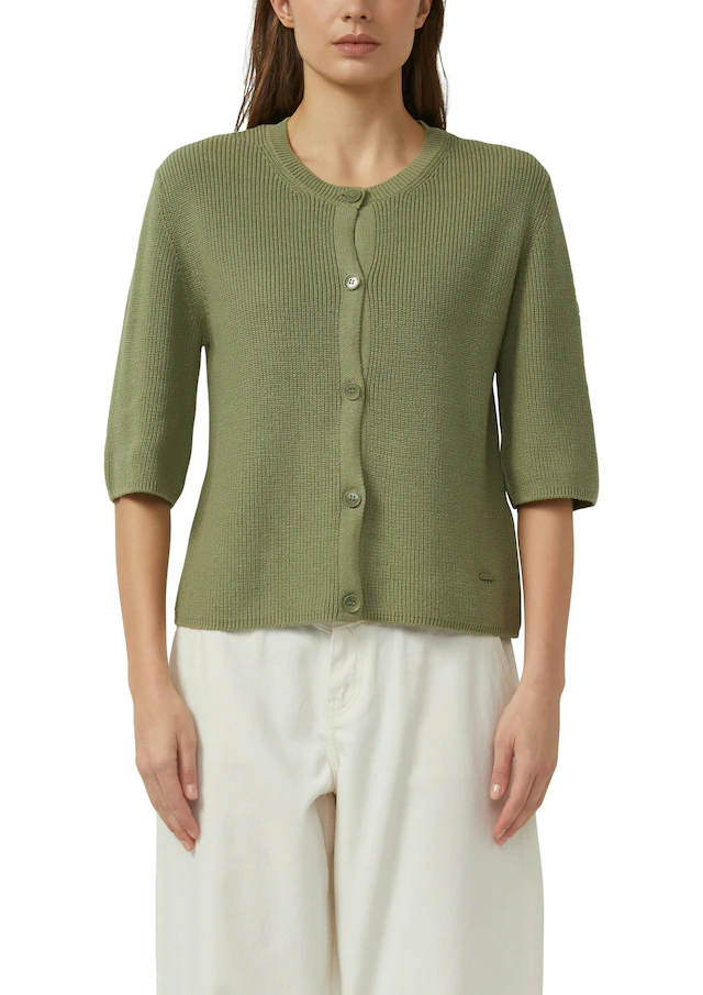 s.Oliver Strickjacke halbarm, mit Knopfleiste