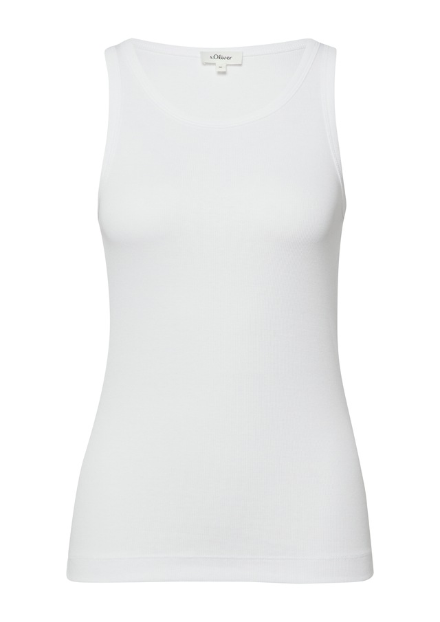 s.Oliver Tanktop mit Streifen Muster