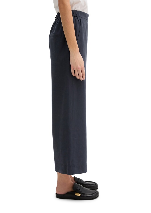Marc O'Polo Dehnbund-Hose »MARGO WIDE« Model Margo wide aus Lyocell-Leinen-Mix, elastischer Bund