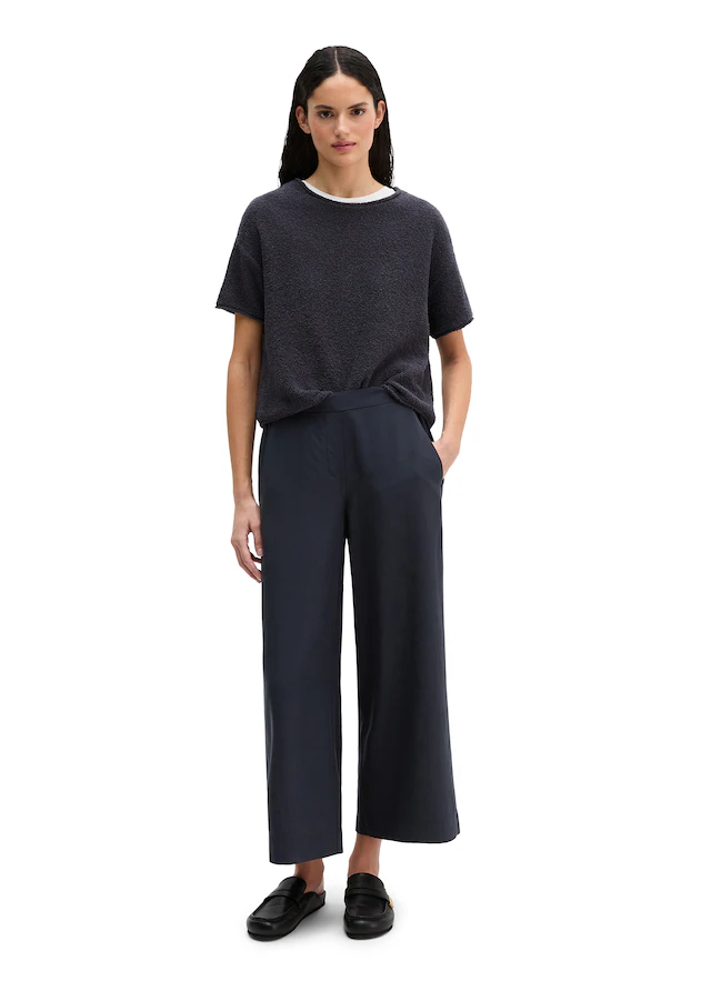Marc O'Polo Dehnbund-Hose »MARGO WIDE« Model Margo wide aus Lyocell-Leinen-Mix, elastischer Bund