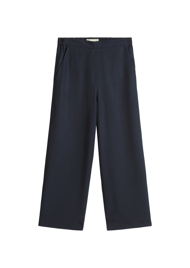 Marc O'Polo Dehnbund-Hose »MARGO WIDE« Model Margo wide aus Lyocell-Leinen-Mix, elastischer Bund