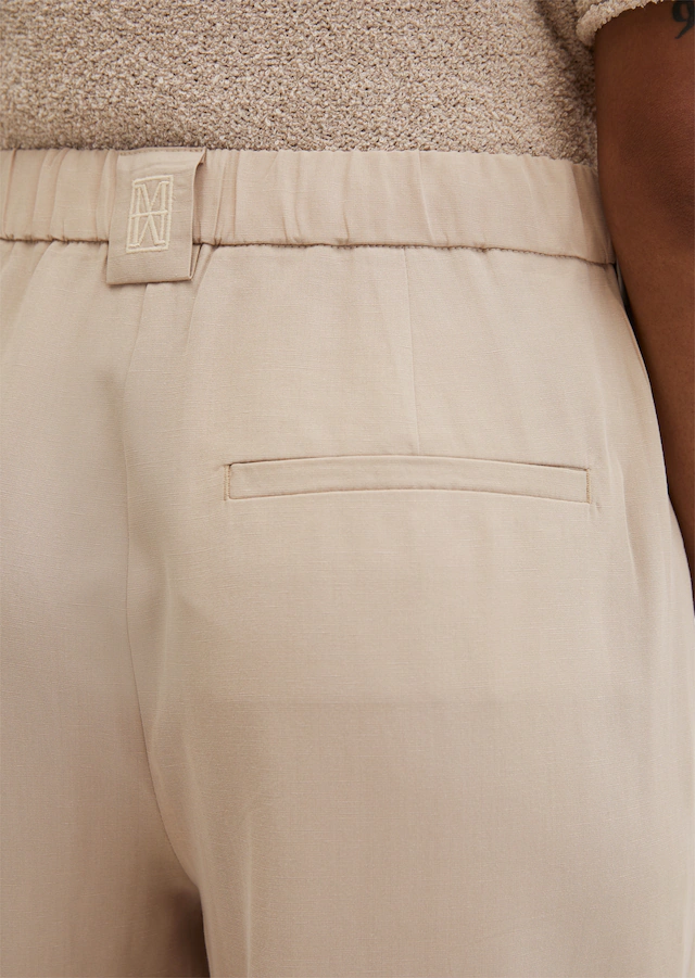 Marc O'Polo Dehnbund-Hose »MINU BARREL« Model Minu barrel aus Lyocell-Leinen-Mix