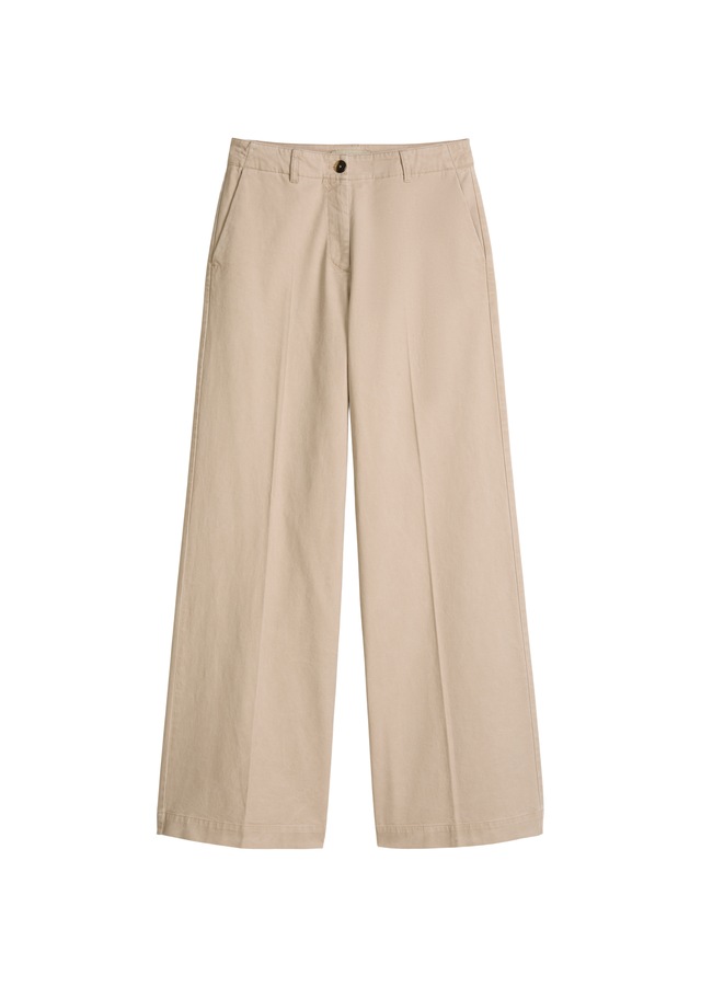 Marc O'Polo Bügelfaltenhose »MARGO WIDE« Model Margo wide aus Organic Cotton-Twill