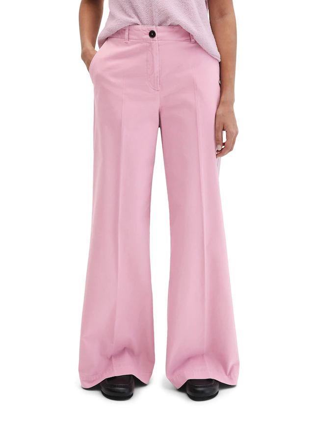 Marc O'Polo Bügelfaltenhose »MARGO WIDE« Model Margo wide aus Organic Cotton-Twill