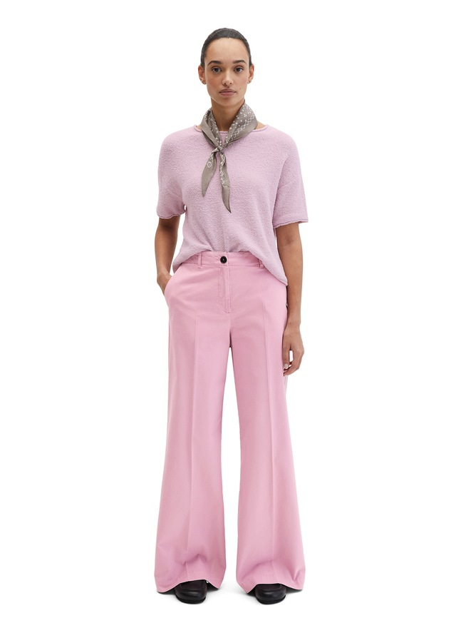Marc O'Polo Bügelfaltenhose »MARGO WIDE« Model Margo wide aus Organic Cotton-Twill