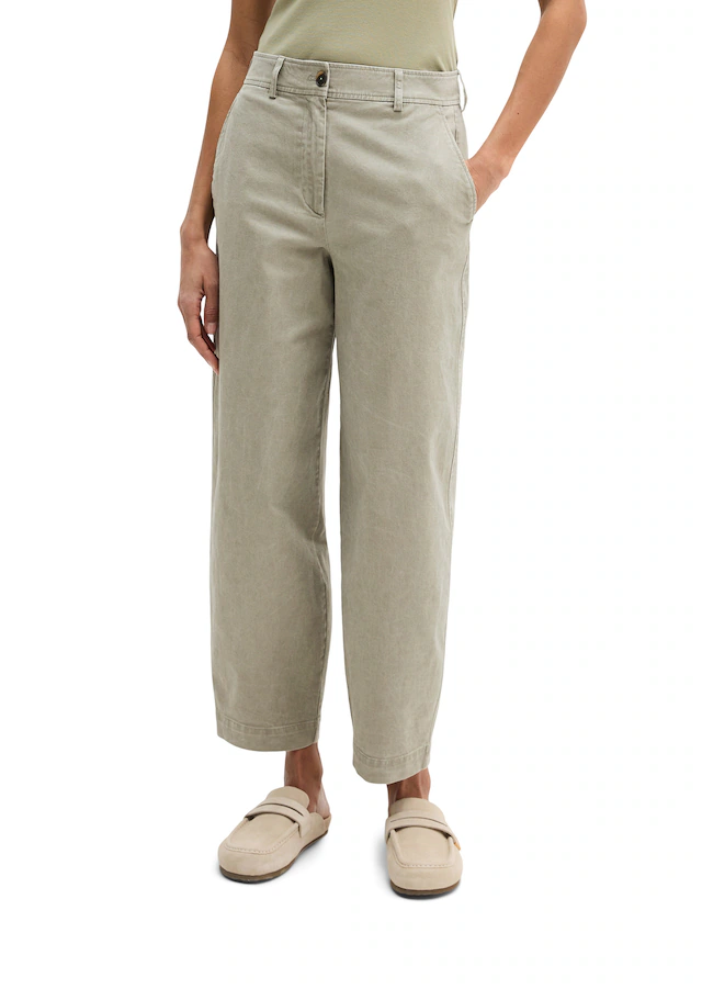 Marc O'Polo 7/8-Hose »MINU BARREL« Model Minu barrel aus Organic Cotton-Twill, Barrel Fit