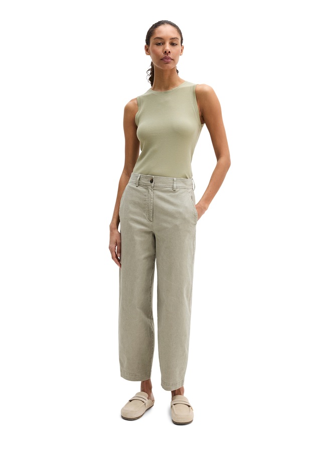 Marc O'Polo 7/8-Hose »MINU BARREL« Model Minu barrel aus Organic Cotton-Twill, Barrel Fit