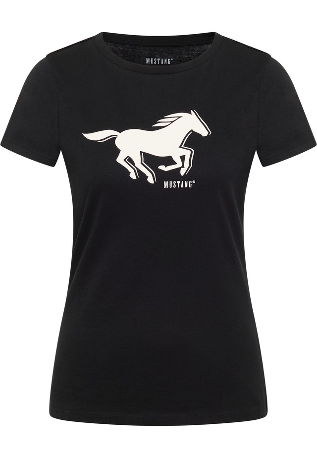 MUSTANG T-Shirt »MU-Loa« Figurbetonende Passform