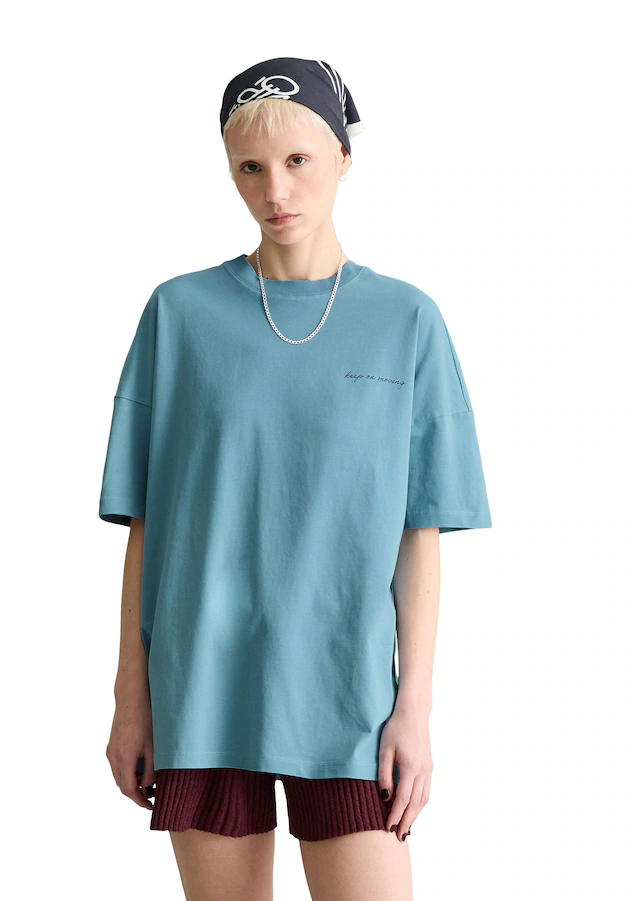 Marc O'Polo DENIM T-Shirt oversized aus Heavy Jersey, großer Rückenprint