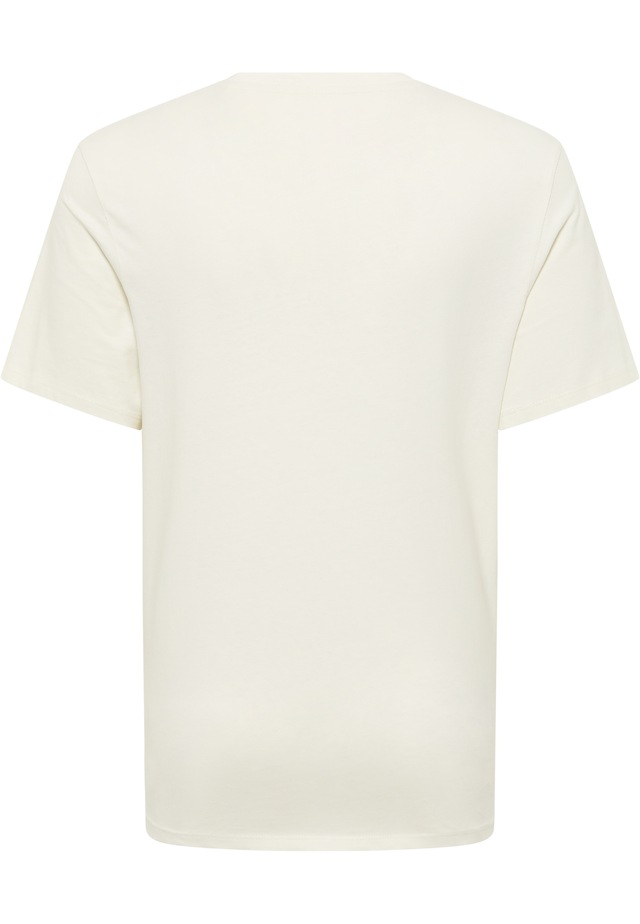 MUSTANG T-Shirt »Austin-Logo small« Regular fit, kleiner Markenschriftzug