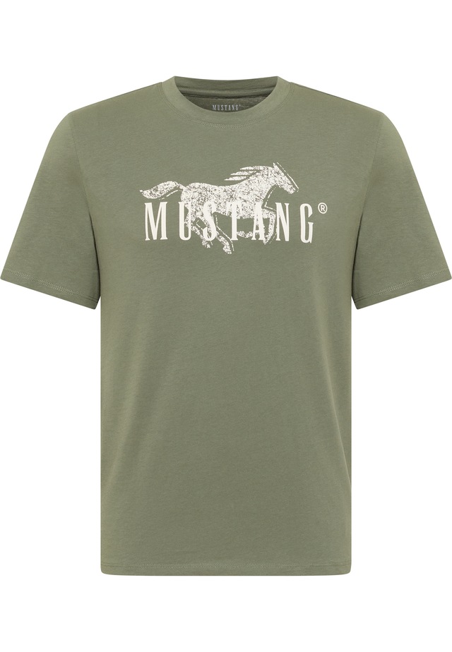 MUSTANG T-Shirt »Austin-Logoprint« Regular fit
