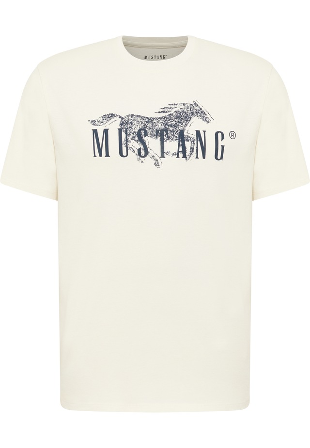 MUSTANG T-Shirt »Austin-Logoprint« Regular fit