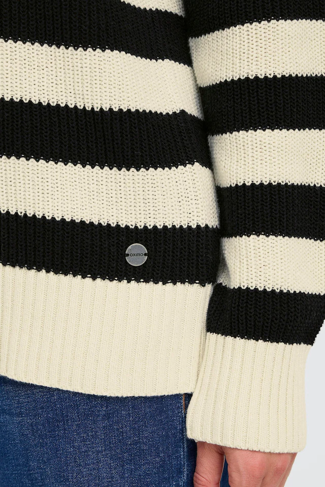 OXMO Strickfleece-Pullover »Strickpullover OXKavina«