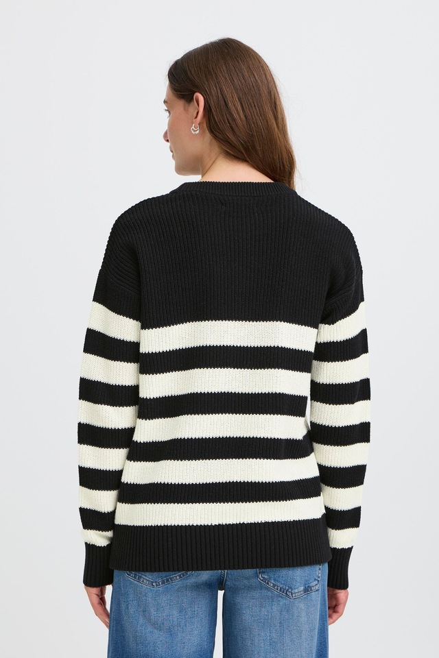 OXMO Strickfleece-Pullover »Strickpullover OXKavina«