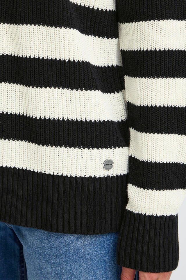 OXMO Strickfleece-Pullover »Strickpullover OXKavina«