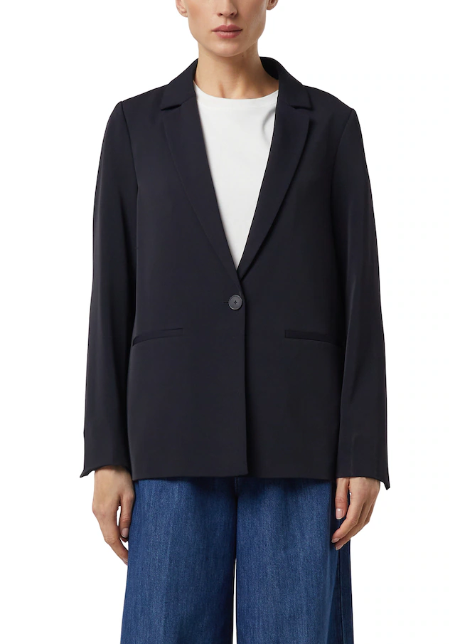 Comma Jackenblazer Oversize-Blazer mit Reverskragen
