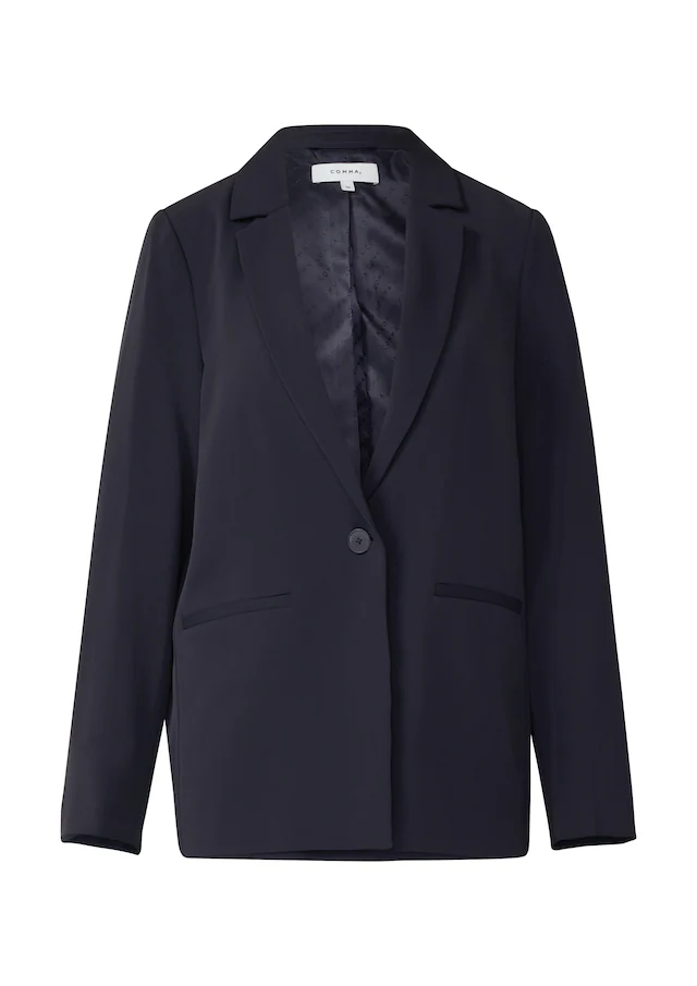 Comma Jackenblazer Oversize-Blazer mit Reverskragen