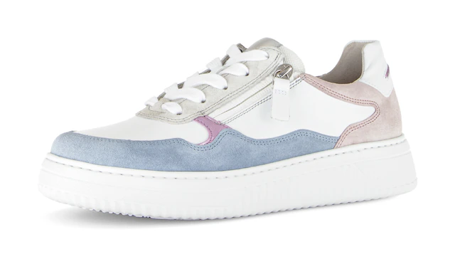 Gabor Plateausneaker »COMO« , Freizeitschuh, Halbschuh, Schnürschuh in Komfortweite K (=extraweit)