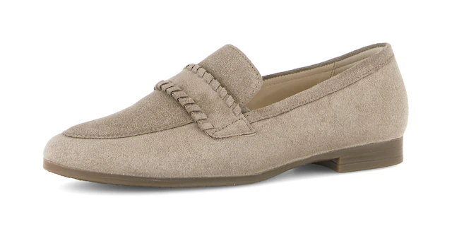 Gabor Slipper »FLORENZ« , Blockabsatz, Schlupfschuh, Businessschuh mit Zierriegel, G-Weite