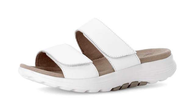Gabor Pantolette Keilabsatz, Schlupfschuh, Sommerschuh in Komfortweite G (=weit)
