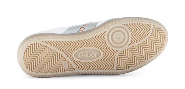 Gabor Sneaker , Freizeitschuh, Halbschuh, Schnürschuh mit bunten Kontrastbesätzen