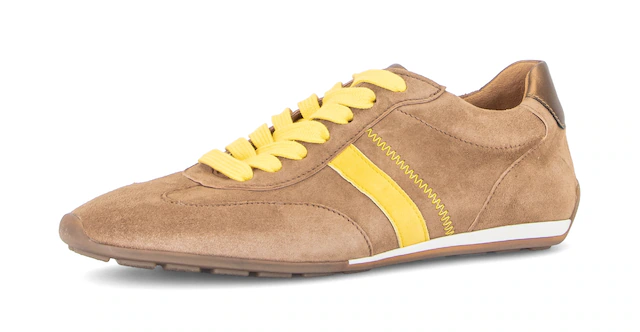 Gabor Sneaker Freizeitschuh, Halbschuh, Schnürer, Kontrastbesatz