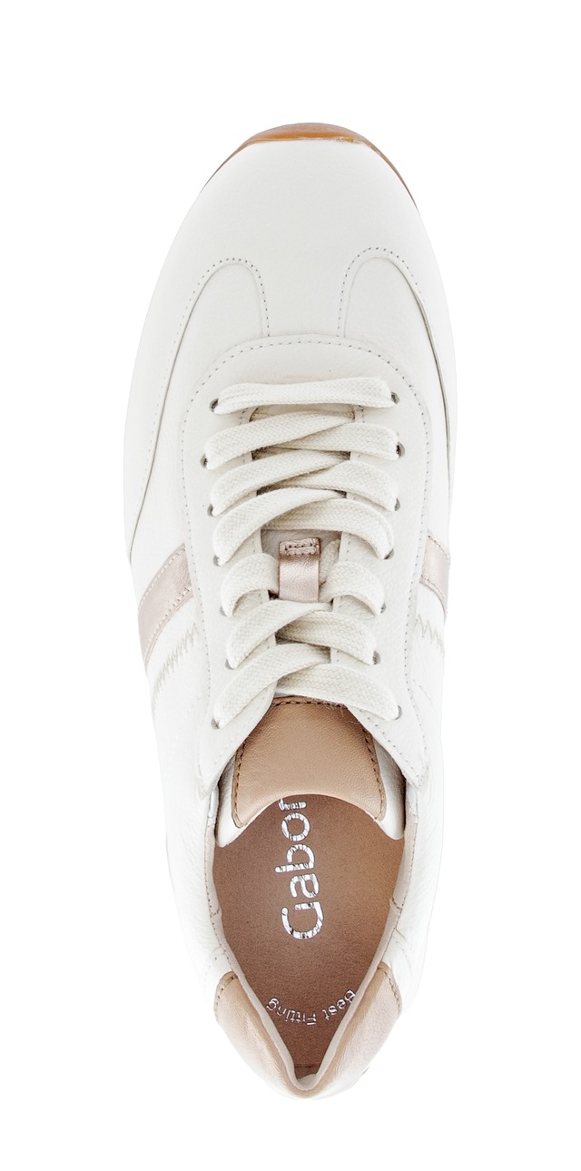 Gabor Sneaker Freizeitschuh, Halbschuh, Schnürer, Kontrastbesatz
