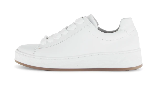 Gabor Plateausneaker »FLORENZ« , Freizeitschuh, Halbschuh, Schnürschuh, dezente Ziernähte, G-Weite