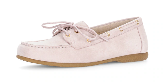 Gabor Bootsschuh , Flats, Schlupfschuh, Slipper, mit Mokassinnaht