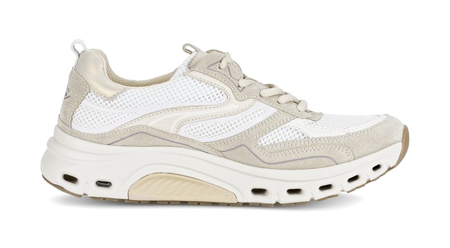 Gabor Keilsneaker , Freizeitschuh, Halbschuh, Schnürschuh mit weichem Schaftrand