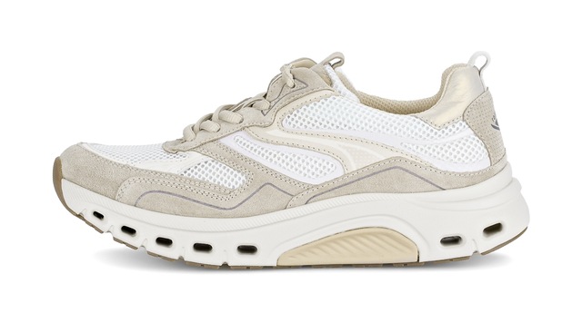 Gabor Keilsneaker , Freizeitschuh, Halbschuh, Schnürschuh mit weichem Schaftrand