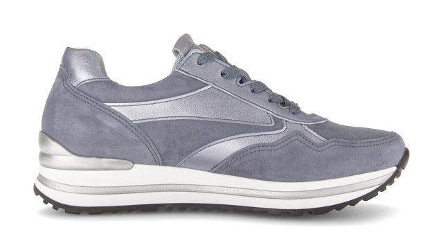 Gabor Plateausneaker »TURIN« Freizeitschuh, Halbschuh, Schnürschuh, Außenreißverschluss, G-Weite