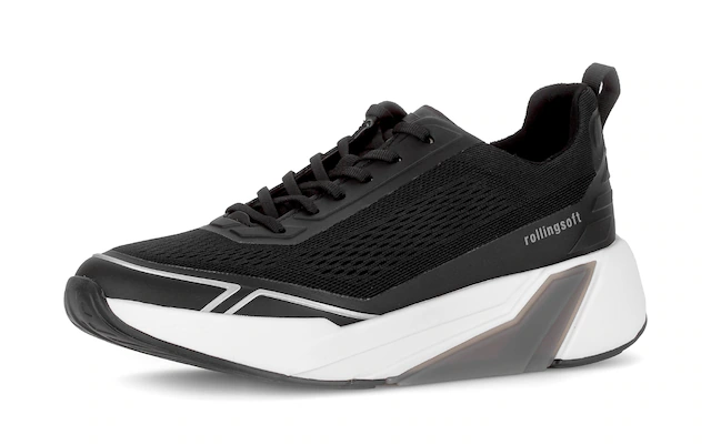 Gabor Keilsneaker , Schnürschuh, Halbschuh mit rollingsoft-Laufsohle, G-Weite