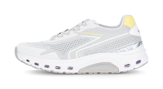 Gabor Plateausneaker , Freizeitschuh, Halbschuh, Schnürer mit Reflektor-Besätzen, G-Weite