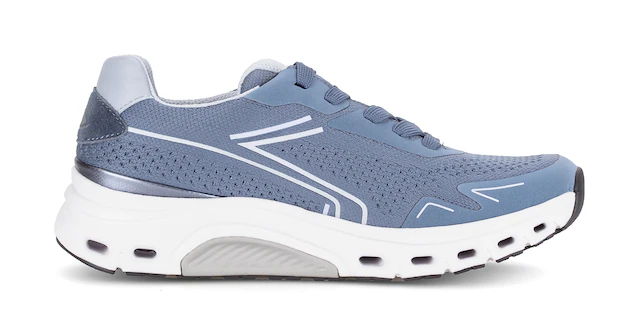 Gabor Plateausneaker , Freizeitschuh, Halbschuh, Schnürer mit Reflektor-Besätzen, G-Weite