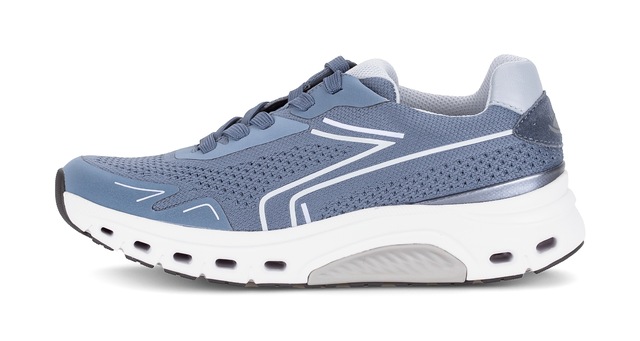 Gabor Plateausneaker , Freizeitschuh, Halbschuh, Schnürer mit Reflektor-Besätzen, G-Weite