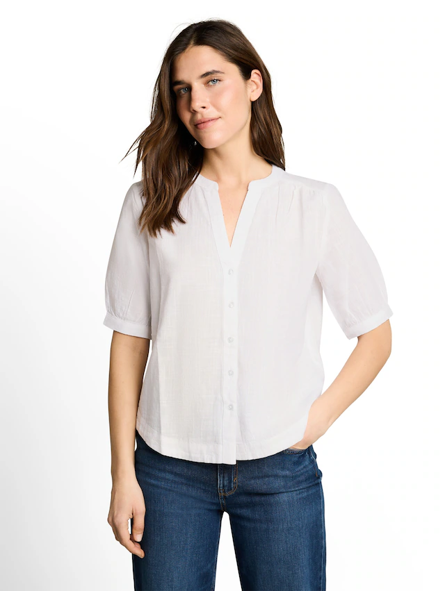 TOM TAILOR Klassische Bluse »Regular« mit Muster