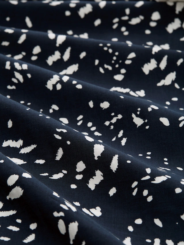 TOM TAILOR Webhose mit Allover-Muster/weites Bein