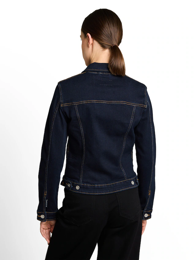 TOM TAILOR Jeansjacke ohne Kapuze mit Stretch
