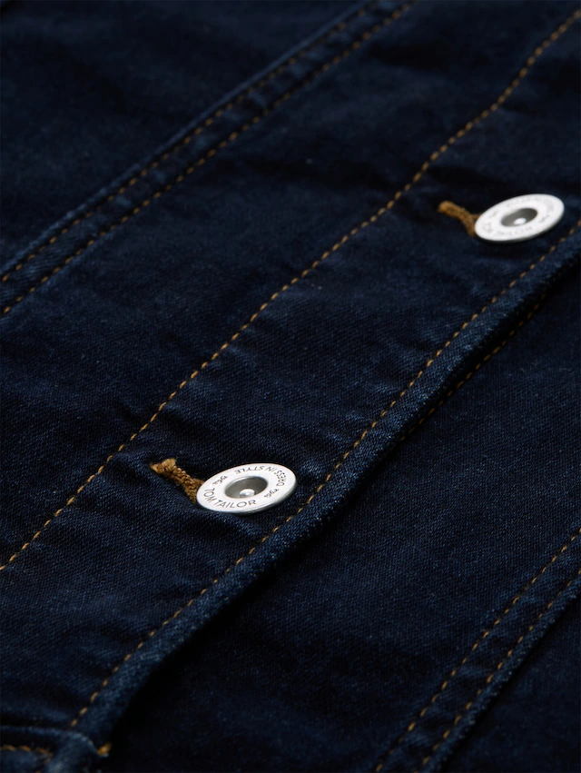 TOM TAILOR Jeansjacke ohne Kapuze mit Stretch