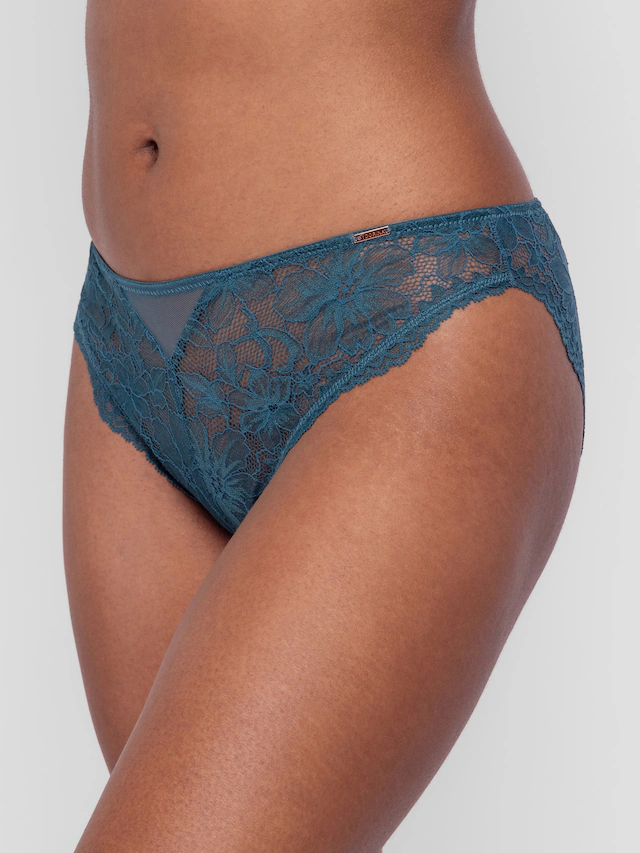 Dorina »Jemma BRIEF« florale Spitze, Mesh, elastisch, feminin