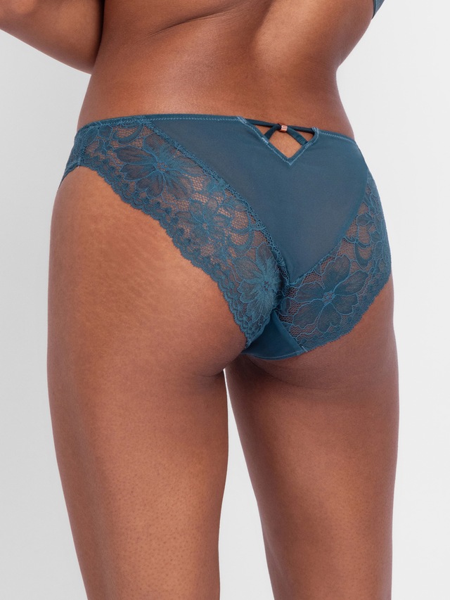 Dorina »Jemma BRIEF« florale Spitze, Mesh, elastisch, feminin
