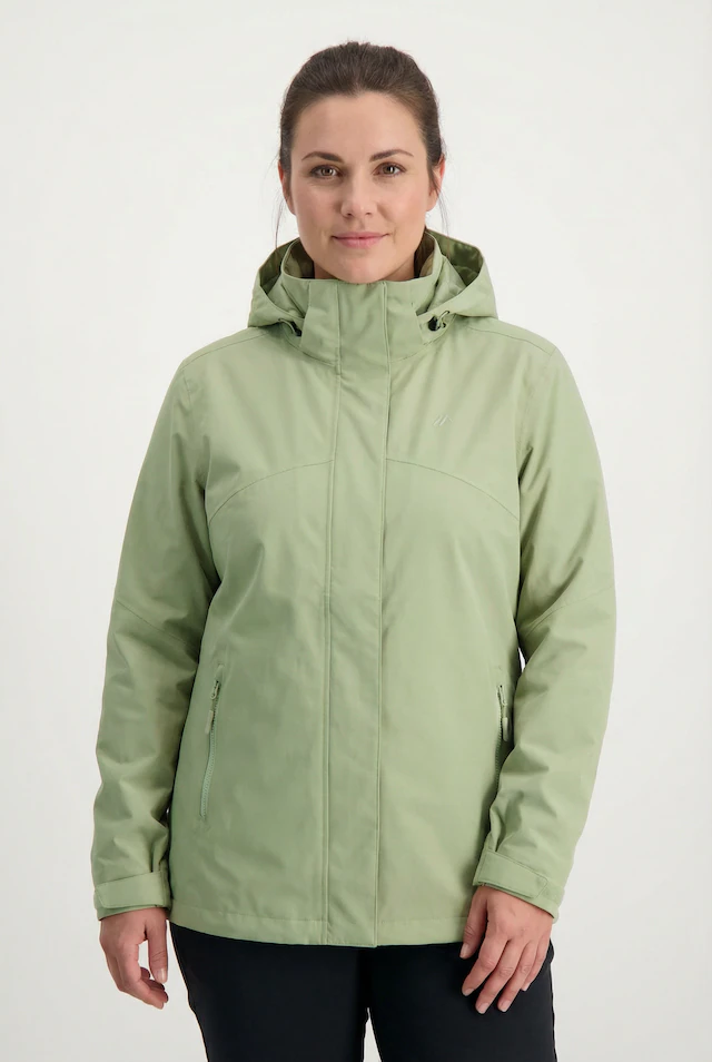 Maier Sports Allwetterjacke »Da-Jacke mTEX el. Metor rec W« atmungsaktiv, wind- und wasserdicht, mit abnehmbarer Kapuze