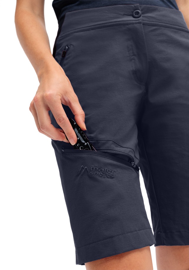 Maier Sports Funktionsshorts »Da-Shorts el. Inara Short Vario« mit vier Reißverschlusstaschen, schnell trocknend, wasserabweisend