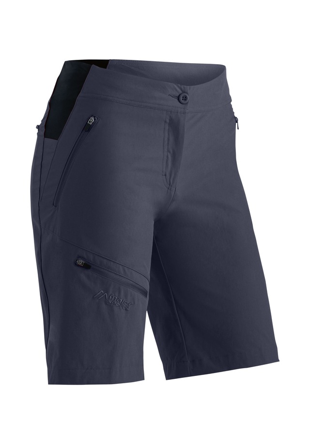 Maier Sports Funktionsshorts »Da-Shorts el. Inara Short Vario« mit vier Reißverschlusstaschen, schnell trocknend, wasserabweisend