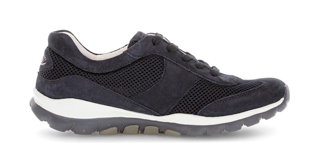 Gabor Sneaker , Freizeitschuh, Halbschuh, Schnürer mit Logo an der Ferse