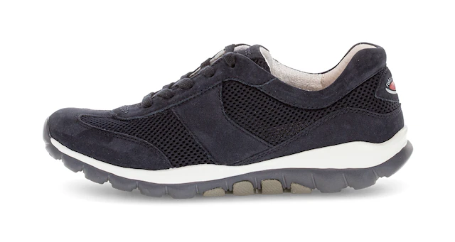 Gabor Sneaker , Freizeitschuh, Halbschuh, Schnürer mit Logo an der Ferse